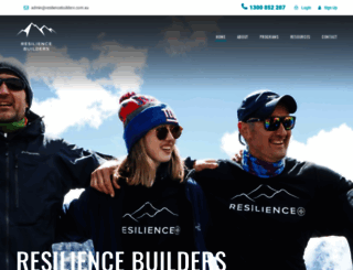 resiliencebuilders.com.au screenshot