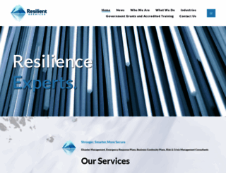 resilientservices.com.au screenshot