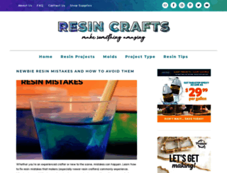 resincrafts.blogspot.com screenshot
