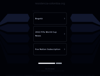 resistencia-colombia.org screenshot
