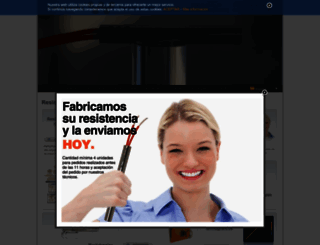 resistencias.com screenshot