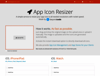 resizeappicon.com screenshot