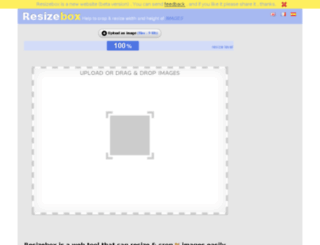 resizebox.com screenshot