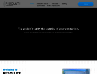 resolutescreens.com screenshot