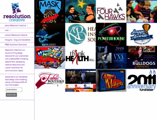 resolution-creative-services.com screenshot