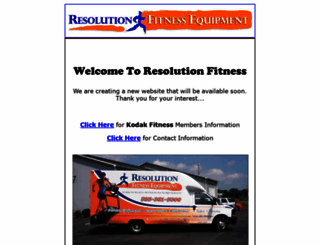 resolution-fitness.com screenshot