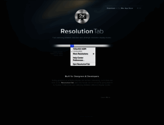 resolutiontab.com screenshot