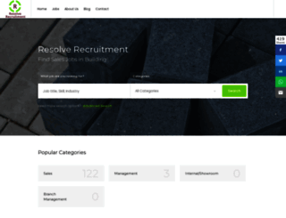 resolve-recruitment.co.uk screenshot