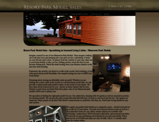 resortparkmodelsales.com screenshot