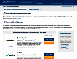 resource-management.financesonline.com screenshot