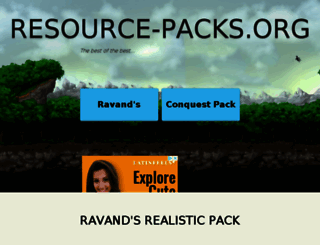 resource-packs.org screenshot