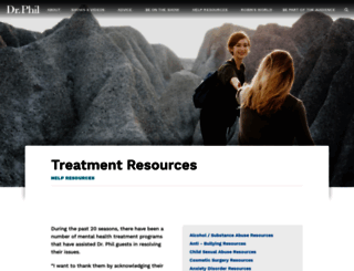 resource.drphil.com screenshot