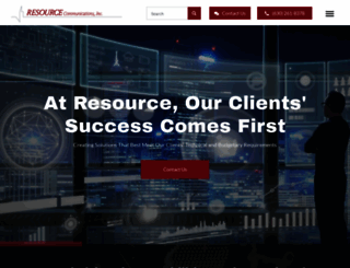 resourcecomm.com screenshot