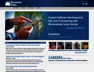 resourcedata.com screenshot