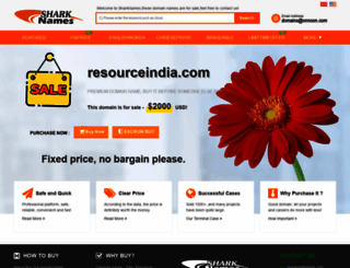resourceindia.com screenshot