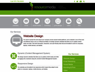 resourcemedia.net screenshot