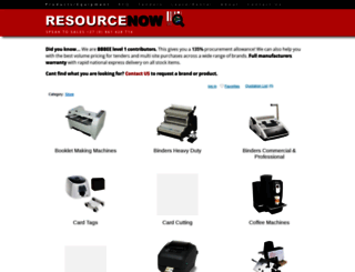 resourcenow.co.za screenshot
