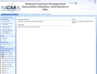 resources.ncmahq.org screenshot