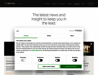 resources.sentia.com screenshot