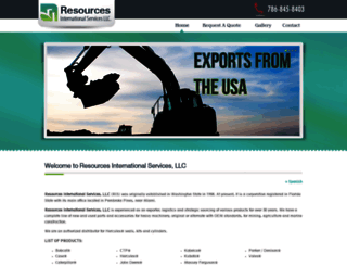 resourcesinternational.net screenshot