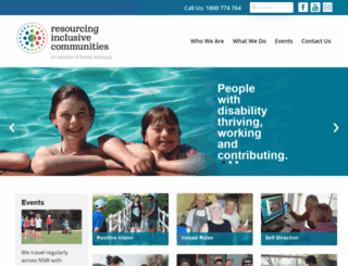resourcingfamilies.org.au screenshot