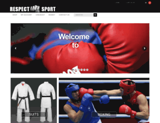 respectsport.co.uk screenshot