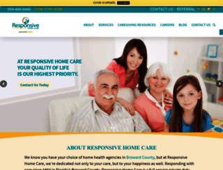 responsive-homecare.com screenshot
