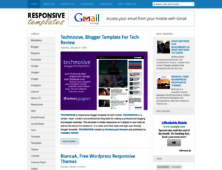 responsive-templates.blogspot.com screenshot