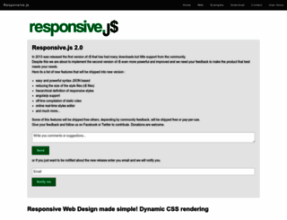responsivejs.com screenshot