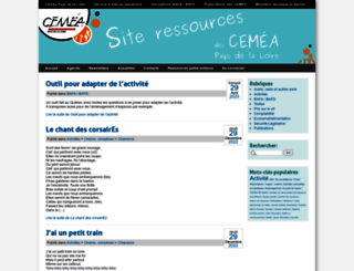 ressources-cemea-pdll.org screenshot