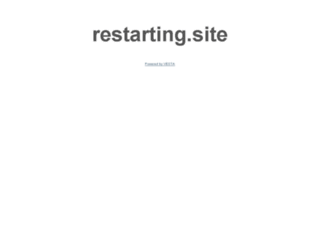 restarting.site screenshot
