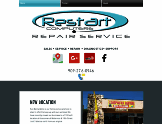 restartrepairs.com screenshot