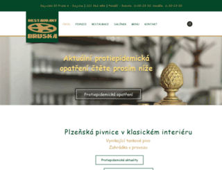 restaurace-bruska.cz screenshot