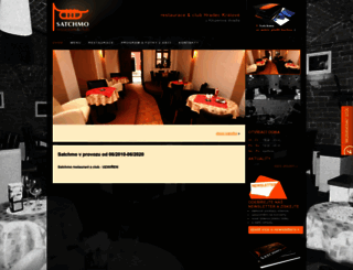 restaurace-satchmo.cz screenshot