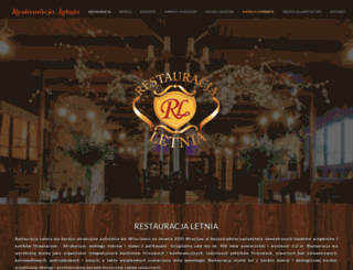 restauracjaletnia.com screenshot