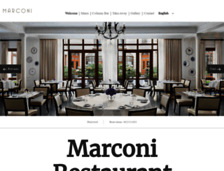 restauracjamarconi.pl screenshot