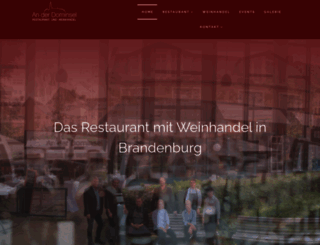 restaurant-dominsel.de screenshot