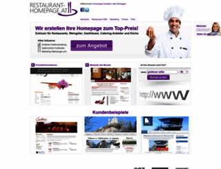 restaurant-homepage.at screenshot