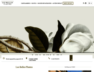 restaurant-la-baleine.com screenshot