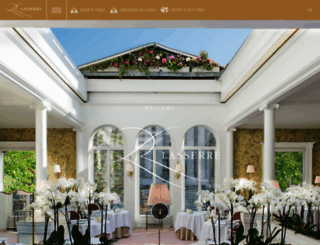 restaurant-lasserre.com screenshot
