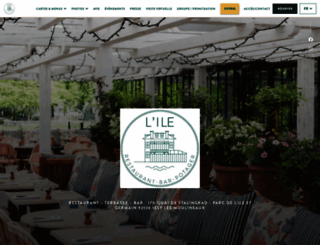 restaurant-lile.com screenshot