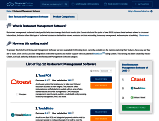 restaurant-management.financesonline.com screenshot
