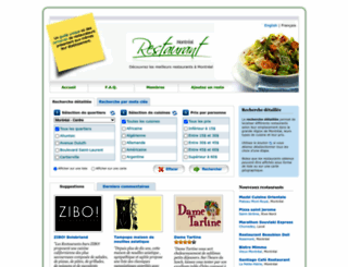 restaurant-montreal.com screenshot