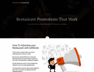 restaurant-promotions.net screenshot