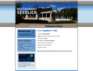 restaurant-seeblick-spitzenort-ploen.de screenshot
