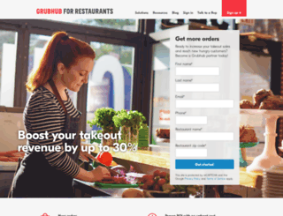 restaurant.orderup.com screenshot