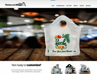 restaurantbags.com screenshot