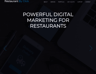 restaurantbyclick.com screenshot