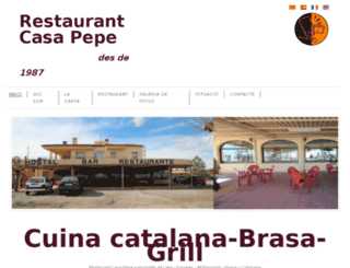 restaurantcasapepe.com screenshot