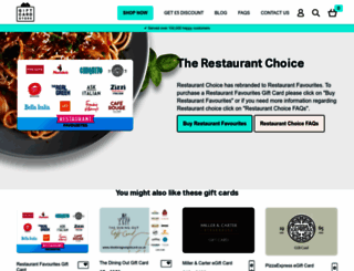 restaurantchoice.co.uk screenshot